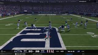 Madden 25 Yr3 Wk6 Tackle football [upl. by Gilles]