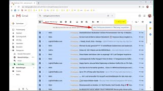 Alle Emails in GMail Google Mail löschen [upl. by Chevalier]