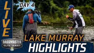 Highlights Day 4 Bassmaster action at Lake Murray [upl. by Nelubez]