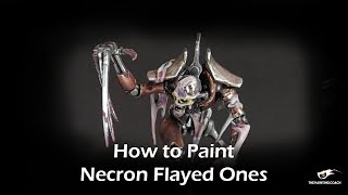 How to Paint Necron Flayed Ones [upl. by Hock510]