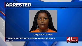 17yearold girl arrested for shooting on Sandy Circle in Macon [upl. by Yehs]