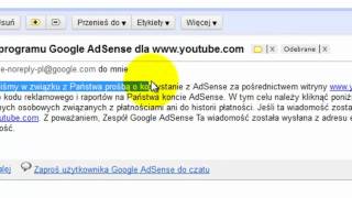 Weryfikacja dostępu AdSense dla YouTube [upl. by Otiragram]