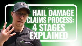 The 4 Stages of the Claims Process Explained  Hail Damage Claims [upl. by Danika2]