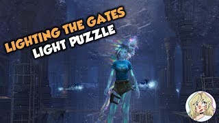 GW2 Lighting the Gates Light Puzzle Mystery of the Raven Gate Ruins [upl. by Blank]