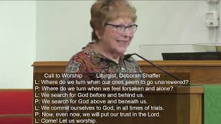 Worship Service from First United Methodist Church Parkersburg [upl. by Irolav]