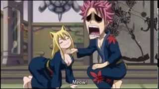 Fairy Tail  Funny Moment Lucy and natsu [upl. by Eceer616]