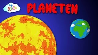 Planeten des Sonnensystems lernen für Kinder und Kleinkinder durch vorsprechen auf deutsch [upl. by Whyte]