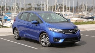 2015 Honda Fit Review  First Drive [upl. by Lymann]