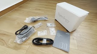 SYNOLOGY DiskStation DS220j NAS 35 Zoll unboxing [upl. by Oz]