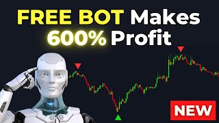 FREE Artificial Intelligence Trading Bot Makes 600 Profit  FULL TUTORIAL [upl. by Aciretehs]