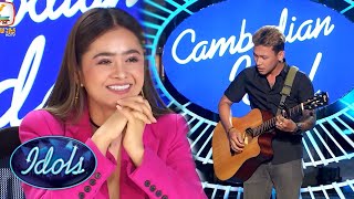 AMAZING Cambodian Idol Contestant COMES BACK to Idol 2022  Idols Global [upl. by Nallij]