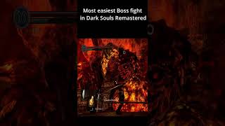 Most Easiest Boss fight in Dark Souls Remastered darksouls gaming eldenring [upl. by Amerigo]