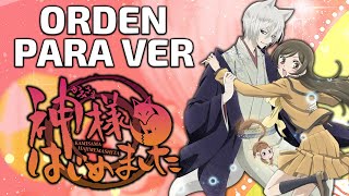 Orden para ver Kamisama Hajimemashita  ORDEN FÁCIL Y RÁPIDO de Kamisama Kiss [upl. by Rabin]