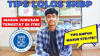 SHARING TIPS MASUK STEI ITB JALUR SNMPTN SNBP [upl. by Attolrac]