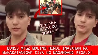 BUNSO MYGZ MOLINO HINDI INAASAHAN ANG MAGANDANG REGALO NA KANYANG NATANGGAP [upl. by Kaile]