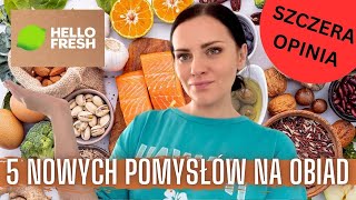 PRZEZ 5 DNI TESTOWAŁAM HELLO FRESH 5 OBIADÓW ZA 2280 😳 film niesponsorowany [upl. by Aeki673]