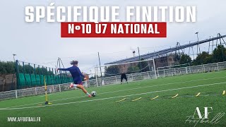 SPECIFIQUE FINITION AVEC AMINE MILIEU OFFENSIF U17 NATIONAL [upl. by Bierman]