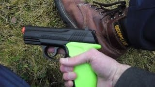 Crosman z11 zombie eliminator co2 pistol review [upl. by Abramo]