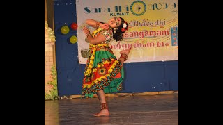 Folk Dance  Solo Dance  Second Prize  Pooja Ranjith  Saradhi Sargasangamam 2014  Throwback 2014 [upl. by Esihcoc]