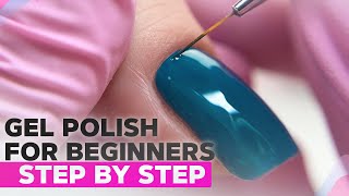 Gel Polish Application for Beginners  Nail Plate Alignment  Stepbystep Tutorial [upl. by Oluap763]