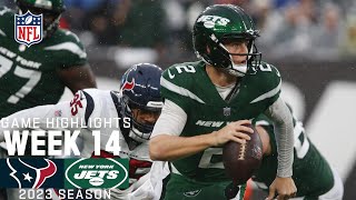 Houston Texans vs New York Jets  2023 Week 14 Game Highlights [upl. by Aihseket853]