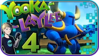 YookaLaylee Walkthrough  Part 4 Shovel Knights Advice [upl. by Yesnil]