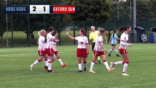 MATCH HIGHLIGHTS  Ards Rangers Women v Oxford Sunnyside 100624 [upl. by Killigrew679]