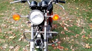 1978 Kawasaki KZ200 Idle Day 2 [upl. by Anneirda]