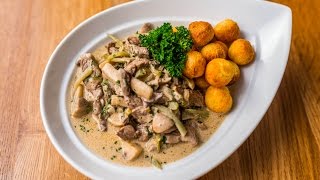 Stroganoff bélszín recept [upl. by Melloney472]