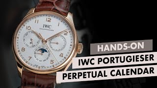 HandsOn IWC Portugieser Perpetual Calendar Review [upl. by Tteirrah]