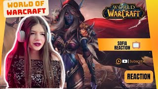 Girls reaction  World of Warcraft Shadowlands Cinematic Trailer [upl. by Fesoj464]