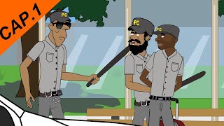 CASI 2 POLICIAS CAP 1 X SILVERIO ANIMATION [upl. by Anirtek]