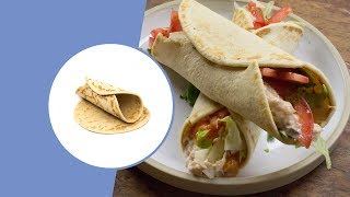 Koolhydraatarme Tortilla  Wraps met markreel  Protiplan [upl. by Arima]