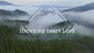 Heres My Heart  Casting Crowns  lyric video [upl. by Nagaek271]