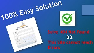 Install Standalone phpMyAdmin  Fix 404 Not Found amp This Site Cannot Be Reached Errors [upl. by Lundeen986]