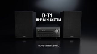 DT1 HiFi Mini System with CD and Bluetooth [upl. by Tutankhamen]