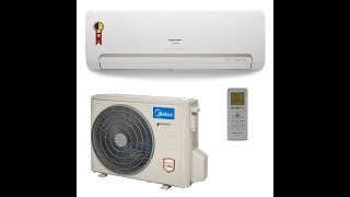 Problema Ar Condicionado Springer Midea Inverter não liga condensadora não gela [upl. by Carbo]