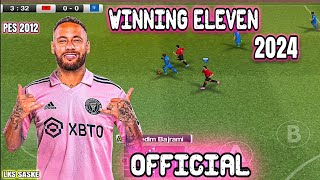 🎁 OFFICIAL 🌟 WINNING ELEVEN 2024 ANDROID ♥️ PES 2012 MOD 2024 GAMEPLAY Android [upl. by Abroms]