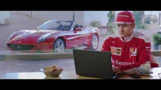 Kimi Raikkonen as a UPS Driver Funny Commercial [upl. by Ardnayek]