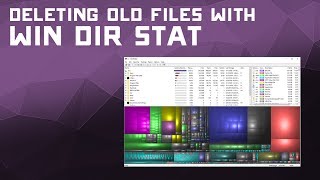 Find amp Delete Big Files with WinDirStat  PC Maintenance Tutorial [upl. by Ytiak]