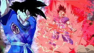 KAIOKEN SPIRIT BOMB Goku DLC is HYPE Dragon Ball FighterZ [upl. by Nashbar606]