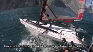 Musto Skiff Garda Worlds Headcam [upl. by Anyl94]