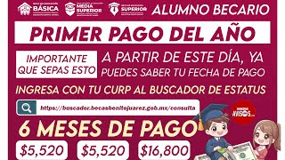 📣🔴 ¡YA AHY FECHA 🗓️ Becas Benito Juárez 2024 🤑 6 MESES DE PAGO en tu TARJETA BIENESTAR 2024 [upl. by Sulecram830]