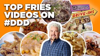 Top Fries Guy Fieri Ate on DDD  Diners DriveIns and Dives  Food Network [upl. by Nazario]