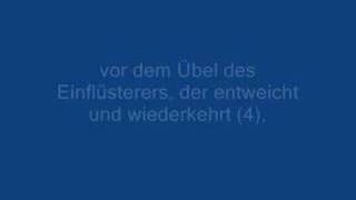 Quran  Sura 114  AnNas Die Menschen  Deutsche Übersetzung  Rezitator Saad Al Ghamdi [upl. by Kcired]