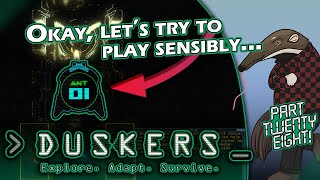 Playing tactically for once in Duskers  Part 28 [upl. by Ynaffets]