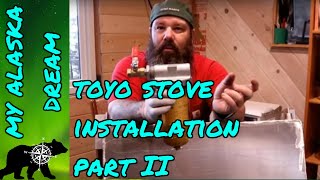 How to install a toyostove part II [upl. by Relluf75]