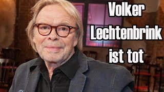 Ein sympathischer „Macher“ Volker Lechtenbrink ist tot [upl. by Anaigroeg]