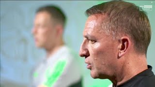 Brendan Rodgers on celtic fans amp the title celebrations football celticfc celticpark [upl. by Ettesyl]