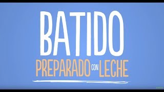 Batido preparado con leche [upl. by Notgnirrab520]